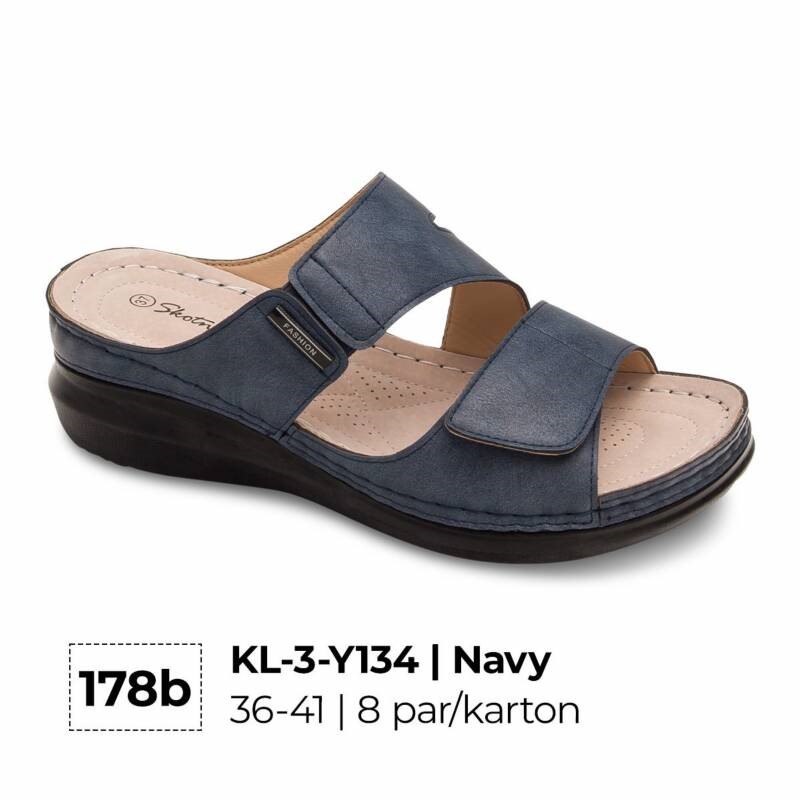 Klapki Damskie Roz 36-41 / 8 par
